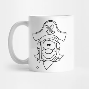 A school pirate Mug